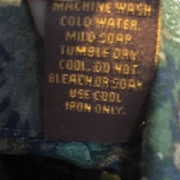 Tori Richards Button Down Shirt, Multi Color - Picture 5 of 6